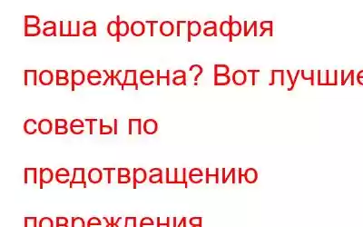 Ваша фотография повреждена? Вот лучшие советы по предотвращению повреждения изображений