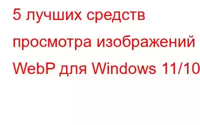 5 лучших средств просмотра изображений WebP для Windows 11/10